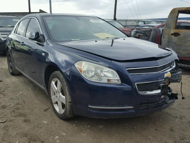 1G1ZH57B38F234462 - 2008 CHEVROLET MALIBU 1LT BLUE photo 1