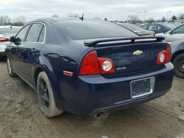 1G1ZH57B38F234462 - 2008 CHEVROLET MALIBU 1LT BLUE photo 3