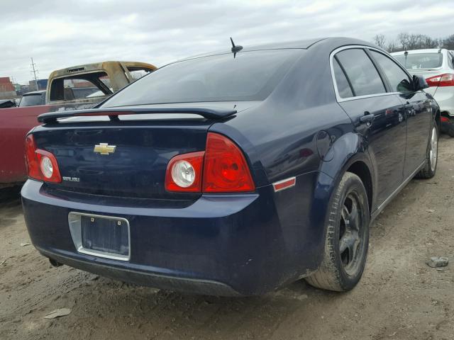 1G1ZH57B38F234462 - 2008 CHEVROLET MALIBU 1LT BLUE photo 4