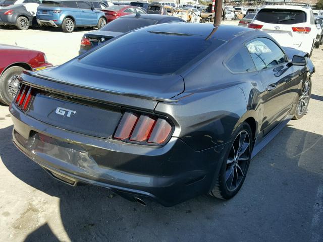 1FA6P8CF7H5203959 - 2017 FORD MUSTANG GT GRAY photo 4