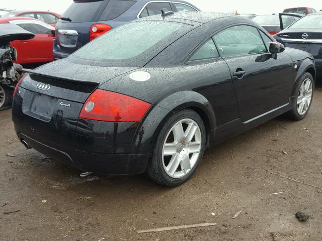 TRUSC28N861006875 - 2006 AUDI TT BLACK photo 4