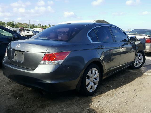 1HGCP2F80AA097263 - 2010 HONDA ACCORD EXL GRAY photo 4