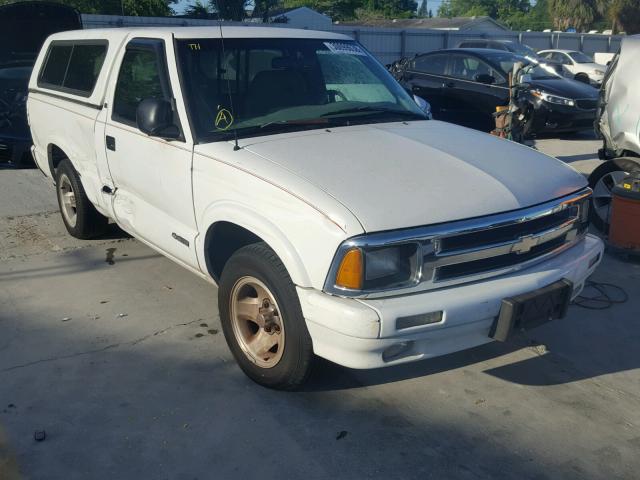 1GCCS14X6VK184800 - 1997 CHEVROLET S TRUCK S1 WHITE photo 1