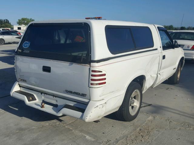 1GCCS14X6VK184800 - 1997 CHEVROLET S TRUCK S1 WHITE photo 4