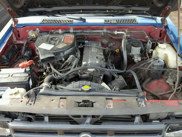 1N6SD11S5MC323965 - 1991 NISSAN TRUCK SHOR BLUE photo 7