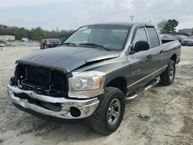 1D7HU18N56S639085 - 2006 DODGE RAM 1500 S GRAY photo 2