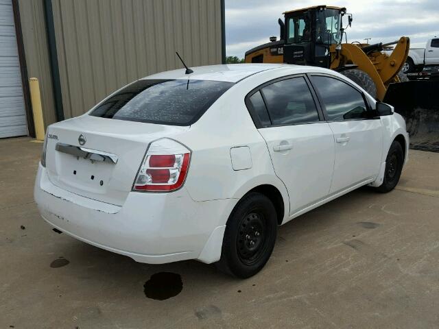 3N1AB6AP0AL668899 - 2010 NISSAN SENTRA 2.0 WHITE photo 4