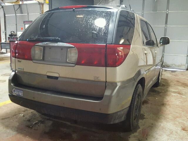 3G5DB03E82S523451 - 2002 BUICK RENDEZVOUS GOLD photo 4