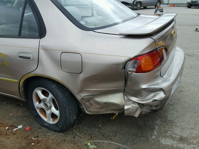 1NXBR18E5WZ026949 - 1998 TOYOTA COROLLA LE TAN photo 9