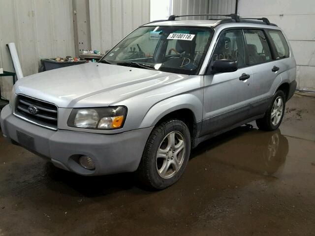 JF1SG63634H732515 - 2004 SUBARU FORESTER 2 SILVER photo 2