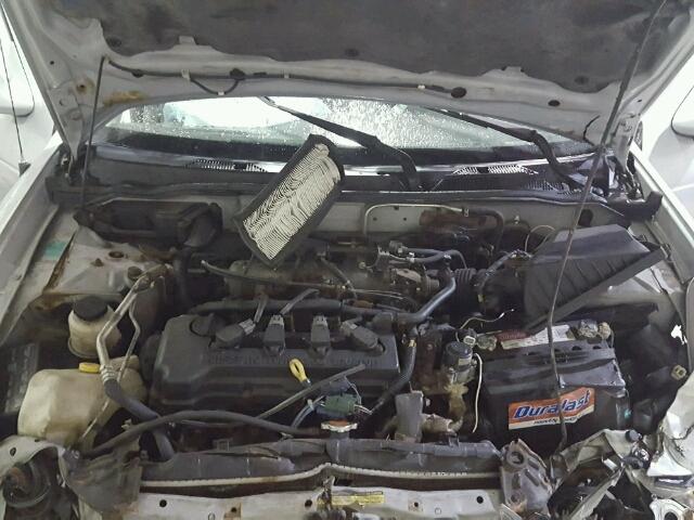 3N1CB51D82L594514 - 2002 NISSAN SENTRA XE GRAY photo 7