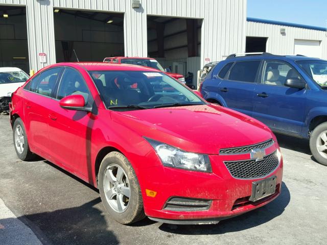 1G1PC5SB5E7238774 - 2014 CHEVROLET CRUZE LT RED photo 1