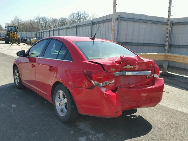 1G1PC5SB5E7238774 - 2014 CHEVROLET CRUZE LT RED photo 3