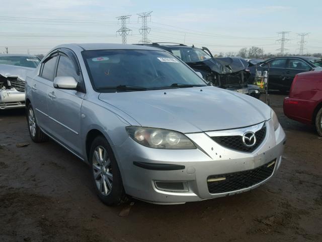 JM1BK12G781803705 - 2008 MAZDA 3 I SILVER photo 1