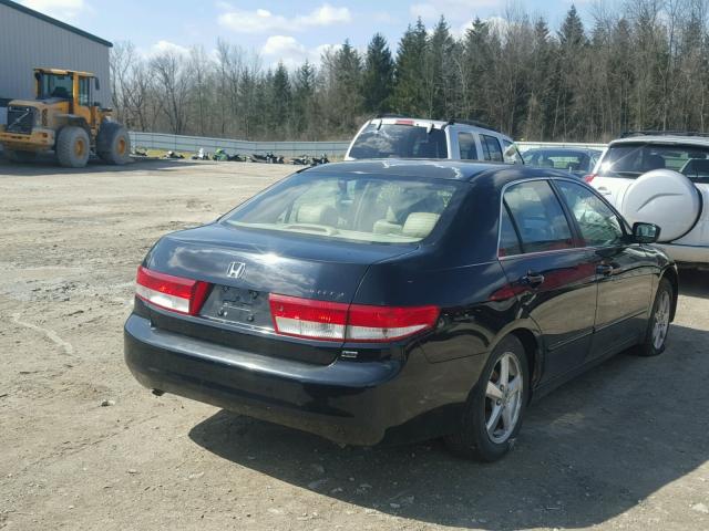 1HGCM665X3A003687 - 2003 HONDA ACCORD EX BLACK photo 4