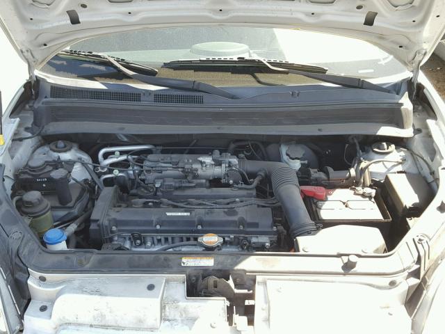 KNDJT2A22A7038667 - 2010 KIA SOUL + SILVER photo 7