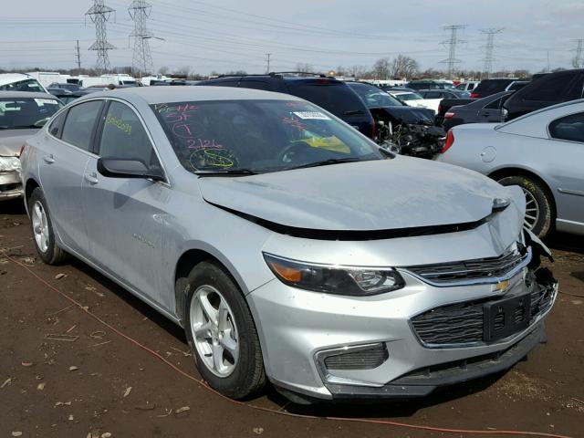 1G1ZB5ST2HF290426 - 2017 CHEVROLET MALIBU LS ვერცხლისფერი ფოტო 1