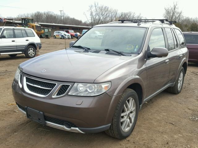 5S3ET13M082803127 - 2008 SAAB 9-7X 5.3I BROWN photo 2