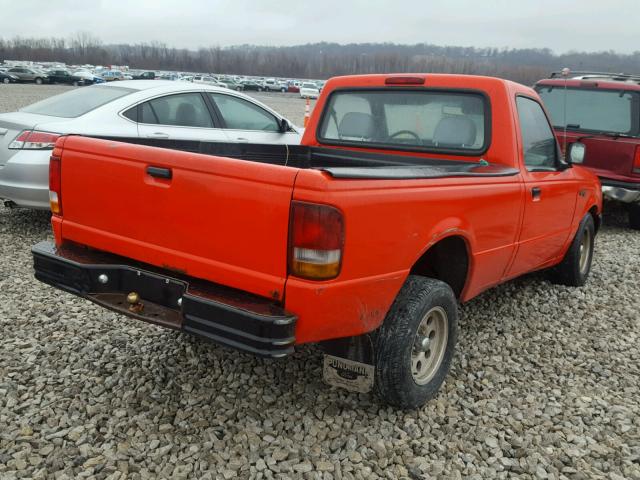 1FTCR10A6RUC64721 - 1994 FORD RANGER RED photo 4