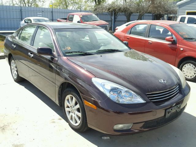 JTHBF30G920045221 - 2002 LEXUS ES 300 MAROON photo 1