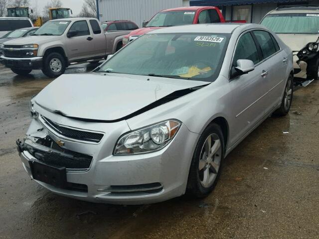 1G1ZC5EU3CF382042 - 2012 CHEVROLET MALIBU 1LT 银色 照片 2