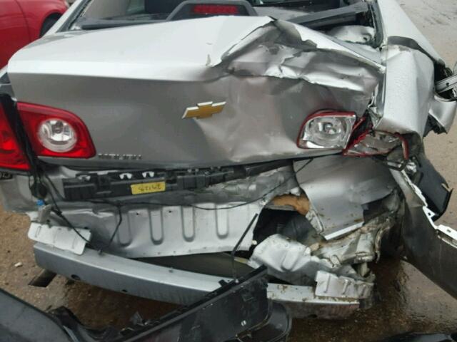 1G1ZC5EU3CF382042 - 2012 CHEVROLET MALIBU 1LT 银色 照片 9