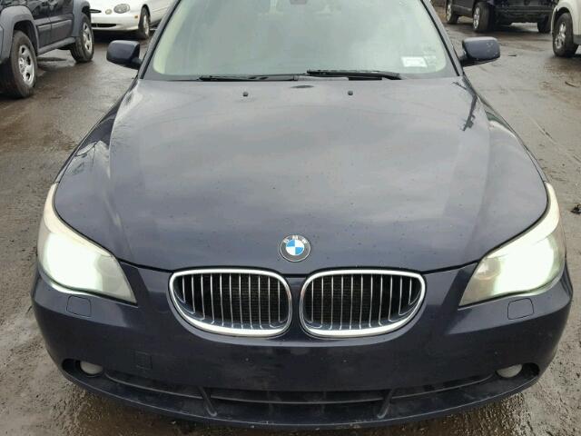 WBANF33557CS39983 - 2007 BMW 525 XI BLUE photo 7