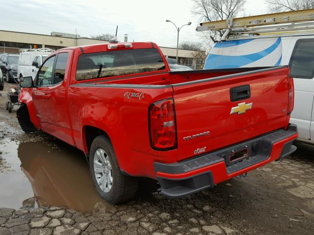 1GCHTCEA4H1230658 - 2017 CHEVROLET COLORADO L RED photo 3