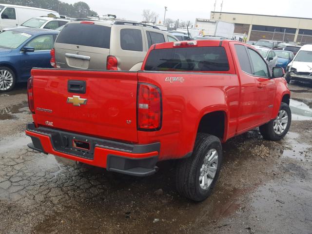 1GCHTCEA4H1230658 - 2017 CHEVROLET COLORADO L RED photo 4