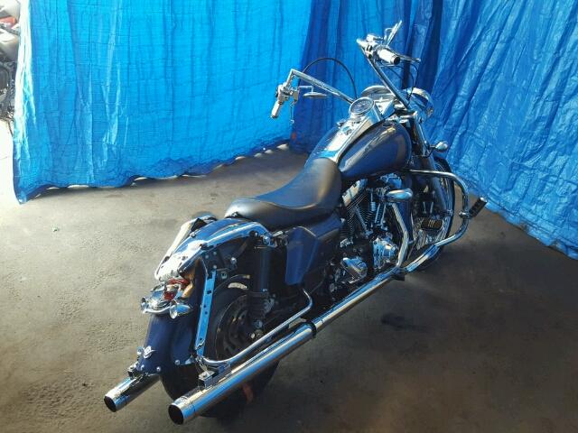 1HD1FY4177Y635179 - 2007 HARLEY-DAVIDSON FLHRS BLUE photo 4