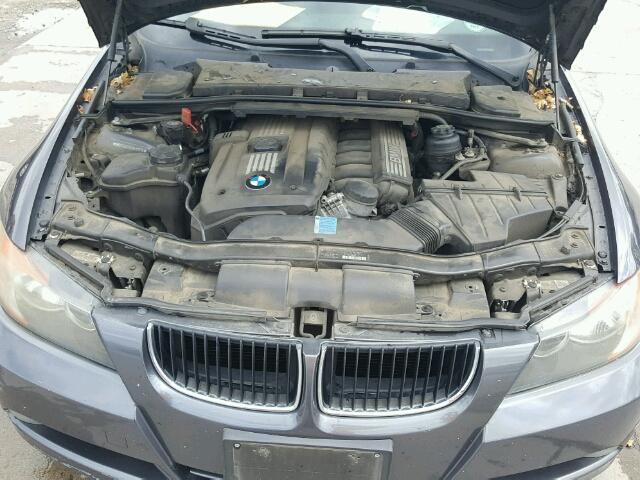 WBAVA37528NL17876 - 2008 BMW 328 I GRAY photo 7