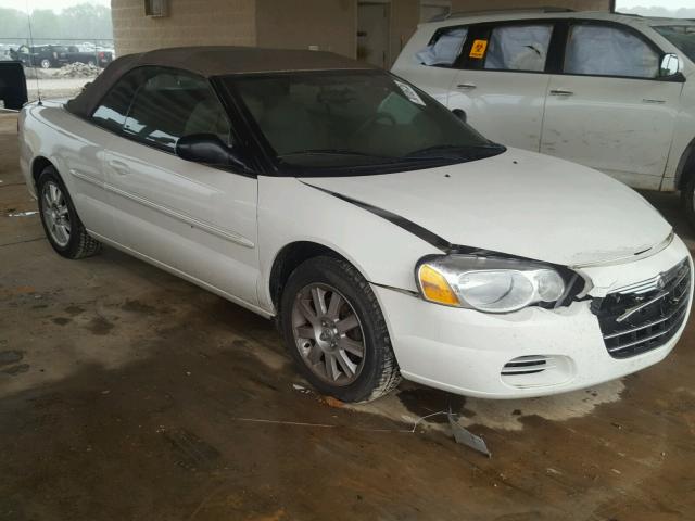 1C3EL75RX4N177827 - 2004 CHRYSLER SEBRING GT WHITE photo 1