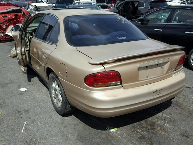 1G3WH52H4YF353143 - 2000 OLDSMOBILE INTRIGUE G GOLD photo 3