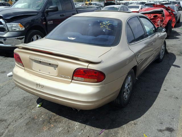 1G3WH52H4YF353143 - 2000 OLDSMOBILE INTRIGUE G GOLD photo 4