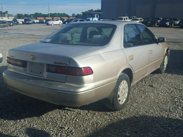 4T1BG22K2VU092299 - 1997 TOYOTA CAMRY CE BEIGE photo 4