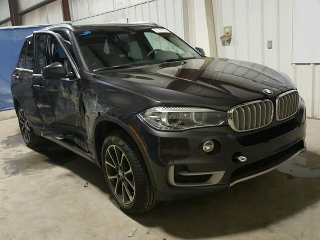 5UXKR0C57J0X89138 - 2018 BMW X5 XDRIVE3 GRAY photo 1