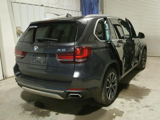 5UXKR0C57J0X89138 - 2018 BMW X5 XDRIVE3 GRAY photo 4