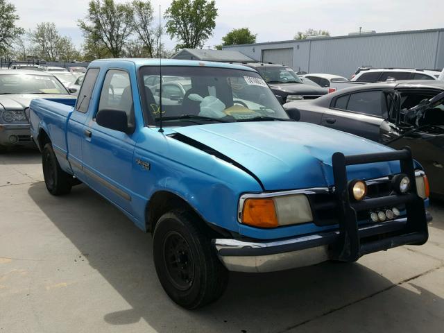 1FTCR14U8RPA92761 - 1994 FORD RANGER SUP BLUE photo 1