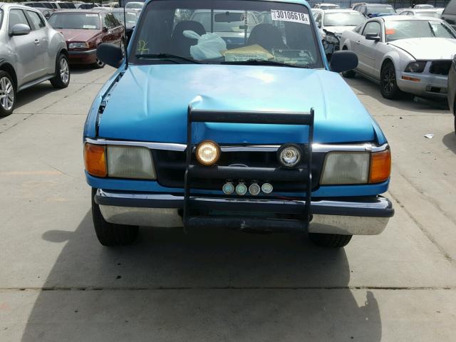 1FTCR14U8RPA92761 - 1994 FORD RANGER SUP BLUE photo 7