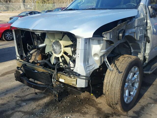 1N6BA1F41HN519768 - 2017 NISSAN TITAN XD S SILVER photo 9