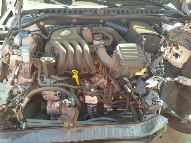 3VW2K7AJ1EM414523 - 2014 VOLKSWAGEN JETTA BASE 白色 照片 7