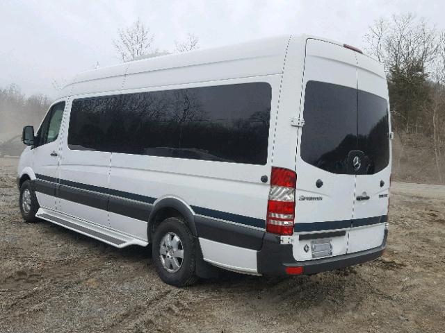 WDZPE8CC8C5636273 - 2012 MERCEDES-BENZ SPRINTER 2 WHITE photo 3