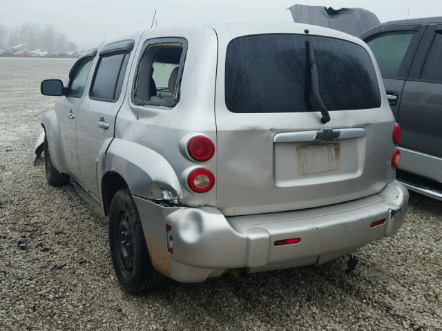 3GNDA13D56S597528 - 2006 CHEVROLET HHR LS SILVER photo 3