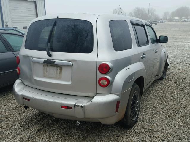 3GNDA13D56S597528 - 2006 CHEVROLET HHR LS SILVER photo 4