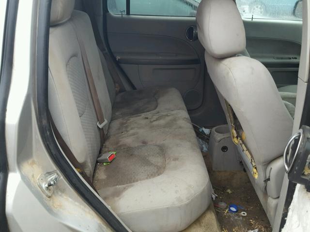 3GNDA13D56S597528 - 2006 CHEVROLET HHR LS SILVER photo 6