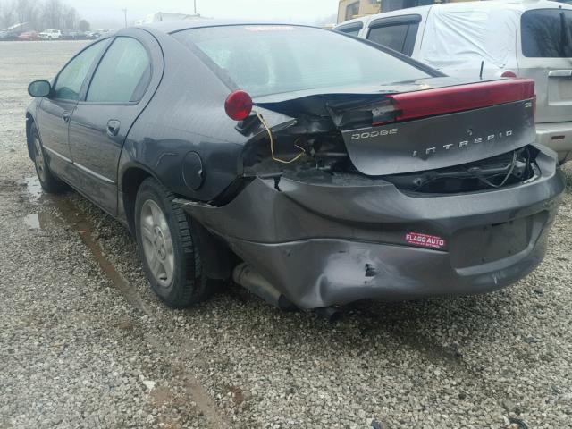 2B3HD46R84H597759 - 2004 DODGE INTREPID S SILVER photo 3