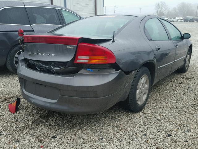 2B3HD46R84H597759 - 2004 DODGE INTREPID S SILVER photo 4