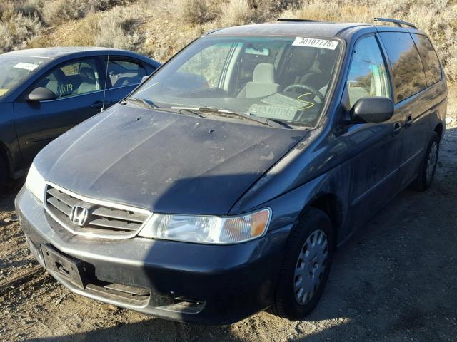 5FNRL18554B098891 - 2004 HONDA ODYSSEY LX GRAY photo 2