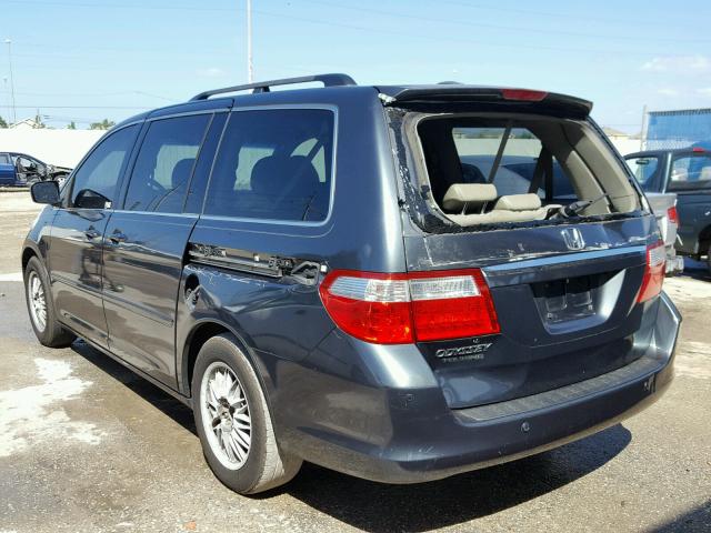 5FNRL38866B067576 - 2006 HONDA ODYSSEY TO CHARCOAL photo 3