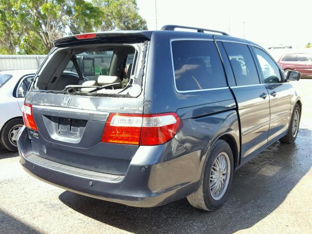 5FNRL38866B067576 - 2006 HONDA ODYSSEY TO CHARCOAL photo 4